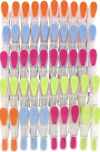 Strong plastic clothes - clothes, pegs
