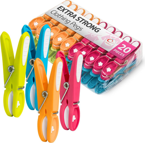 Clothes pegs for washing - clothes, line
