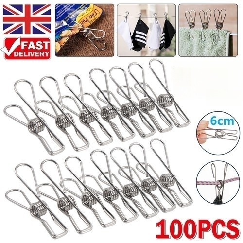 100pcs stainless steel washing - 100pcs,