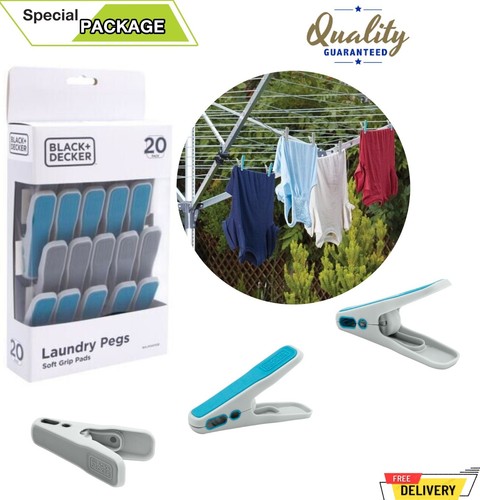 X20 soft grip clothes pegs - x20,