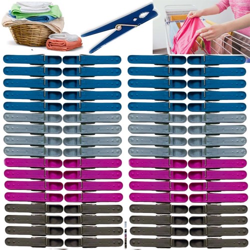 Plastic clothes pegs washing - pegs,