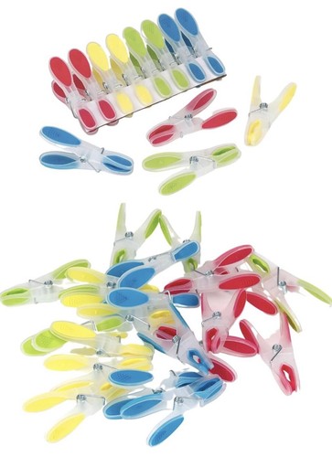Strong plastic clothes pegs - strong,