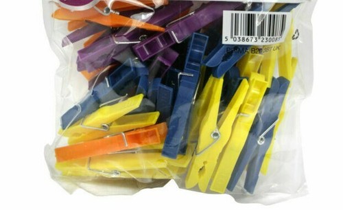 Clothes pegs strong plastic - pegs,