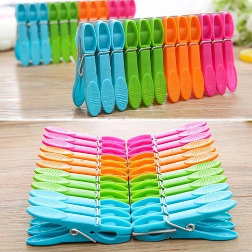 Clothes pegs line - 48, washing