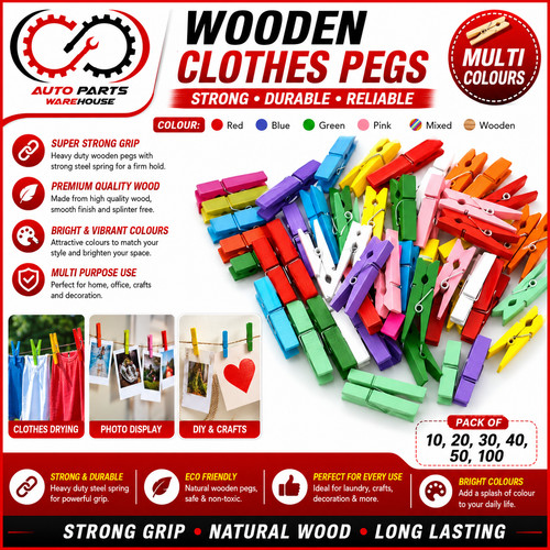 Heavy duty wooden clothes - heavy,