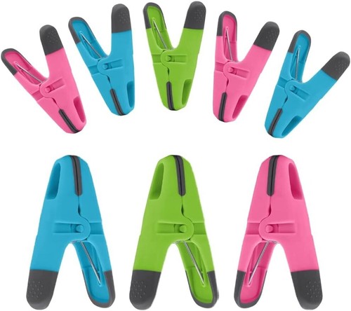 24x plastic clothes pegs - 24x,