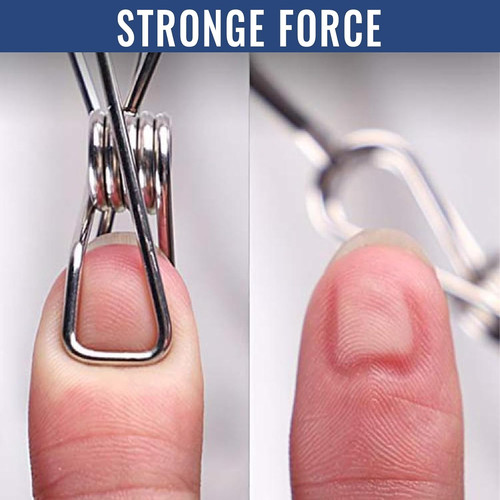 70pack metal clothes pegs - metal,