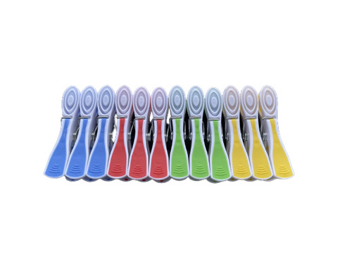 Plastic clothes pegs soft - plastic,