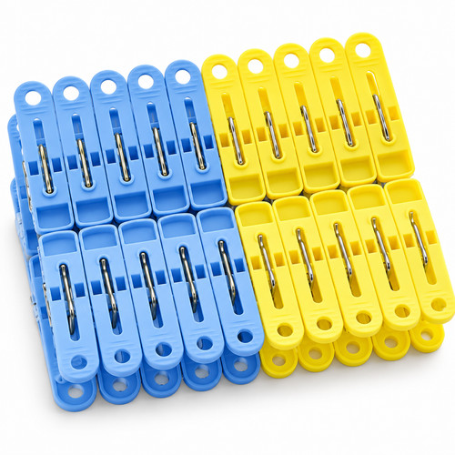 Clothes pegs pack - clothes, 24