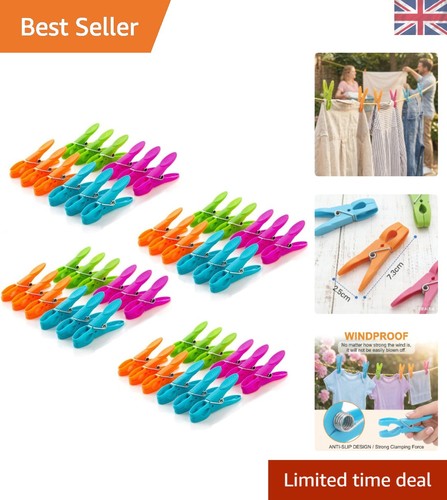 Durable clothes pegs 48 - pegs,