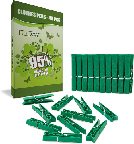 Today eco clothes pegs - 40,