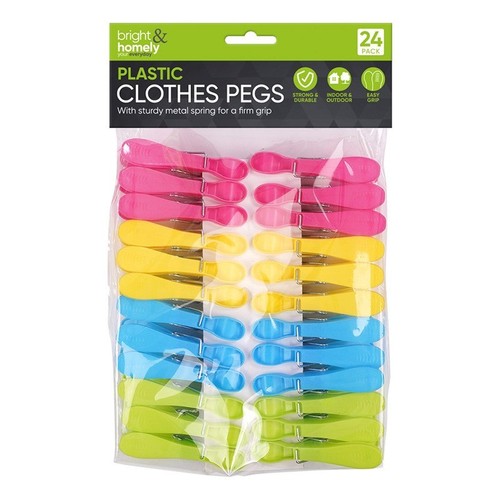 24x clothes pegs - clothes,